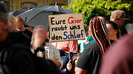 Demo gegen geplantes Gewerbegebiet in Westheim