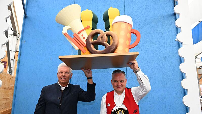 Presserundgang über das Oktoberfestgelände