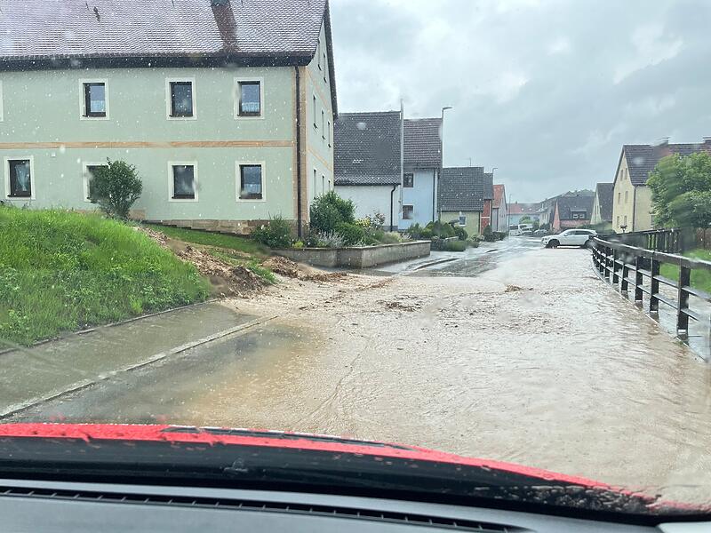 Hochwasser Weilersbach