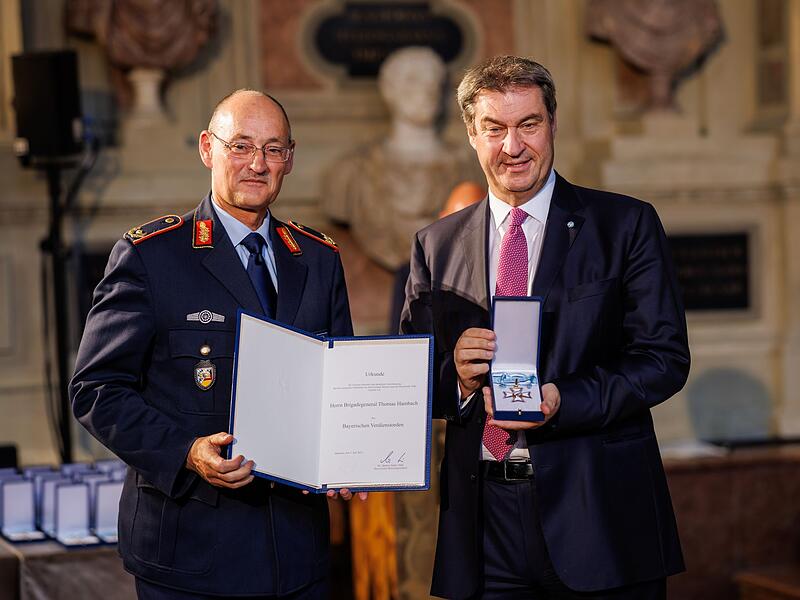 Verleihung Bayerische Verdienstorden Verleihung Bayerische Verdienstorden