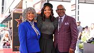 Brandy bekommt Stern auf dem Walk of Fame