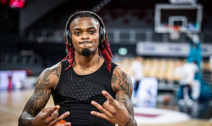 Immer bester Laune: Aufbauspieler Cobe Williams