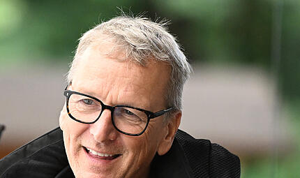 Sport Eishockey Oberliga S&uuml;d Saison 2025 / 2026  Samstag 06.09.2025  Spielort Kunsteisstadion Bayreuth  onestoTigers Bayreuth &Ouml;ffentliches Training Thomas L&uuml;nenborg Gesch&auml;ftsf&uuml;hrer