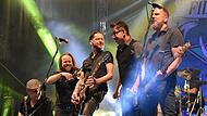 Die Band „Fiddler’s Green“ versprühte mit ihrer Musik und ihrem Auftreten pure Lebensfreude.