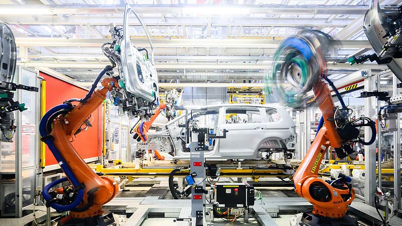 Kuka-Roboter bei Volkswagen