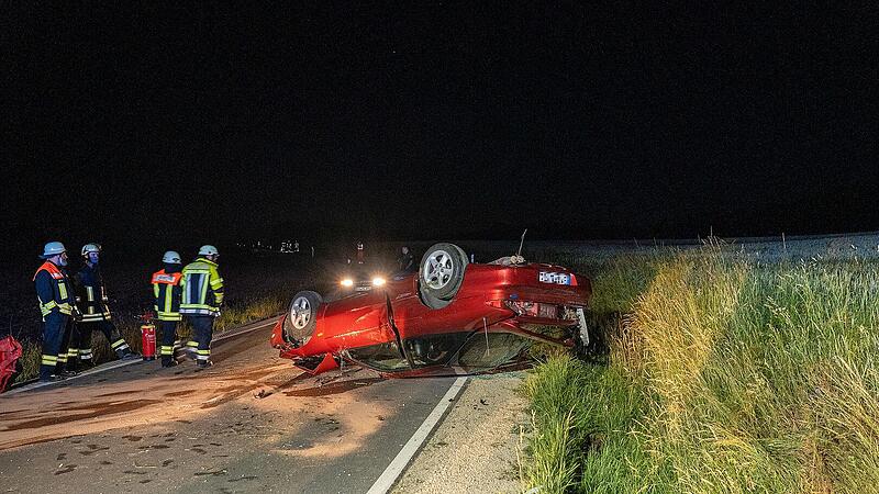 Unfall zwischen Priegendorf und Rugendorf Unfall zwischen Priegendorf und Rugendorf