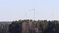 Wie geht es mit der Windenergie auf dem Jura weiter? Unser Bild zeigt die Windräder bei Seubersdorf.