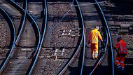 Bauarbeiten bei der Deutschen Bahn