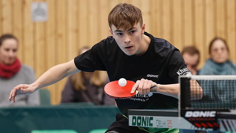 Konrad Haase aus Garitz spielt aktuell beim SB Versbach in der dritten Liga Tischtennis.