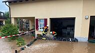 Überschwemmungen im Landkreis Bamberg: So sieht es   am Freitag  in vielen Orten  aus.