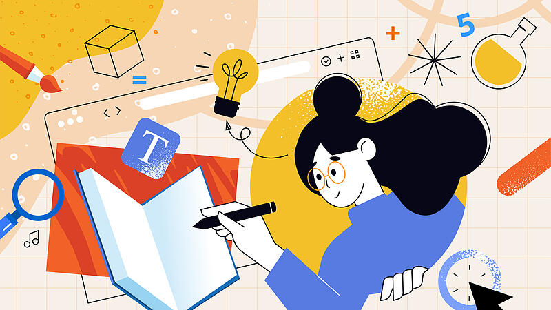 Arbeitsblätter Basis KLARTEXT! bietet zahlreiche Arbeitsmaterialien für Schüler*innen an weiterführenden Schulen an.