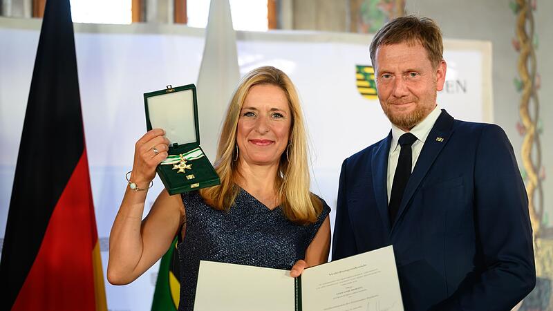 Verleihung S&auml;chsischer Verdienstorden