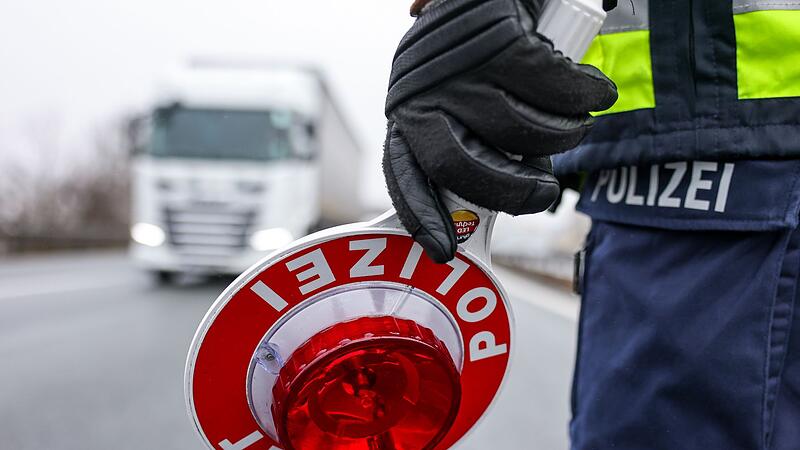Polizeikontrolle - Illustration