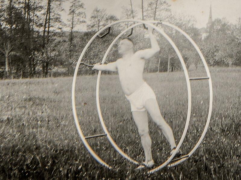 Rh&ouml;nrad-Erfinder Otto Feick