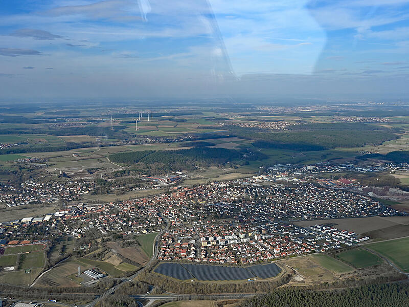 Rundflug: Mittelfranken aus der LuftRundflug: Mittelfranken aus der Luft