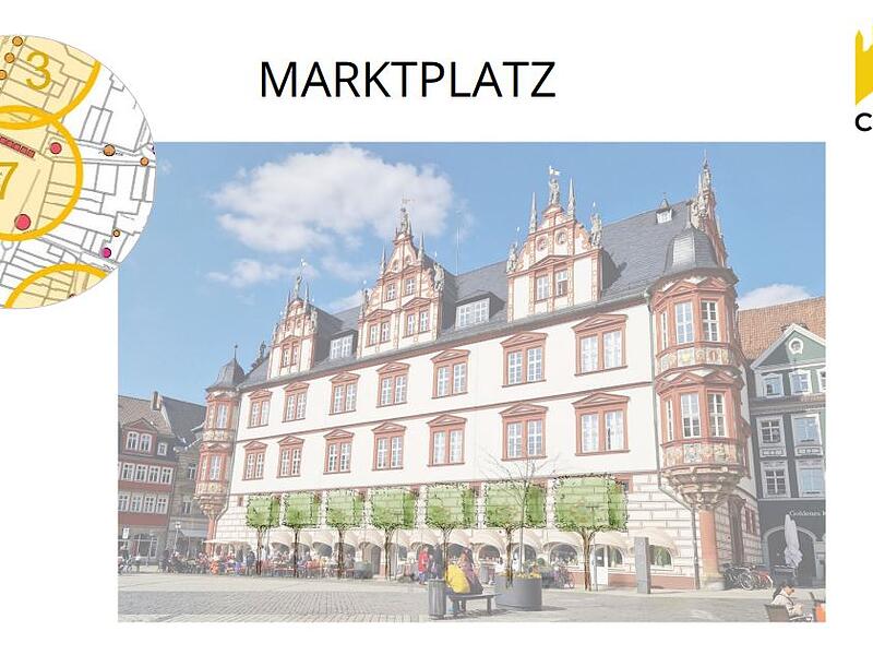 Sieben Platanen sollen hier gepflanzt werden. Darunter soll nach wie vor Au&szlig;engastronomie stattfinden k&ouml;nnen.