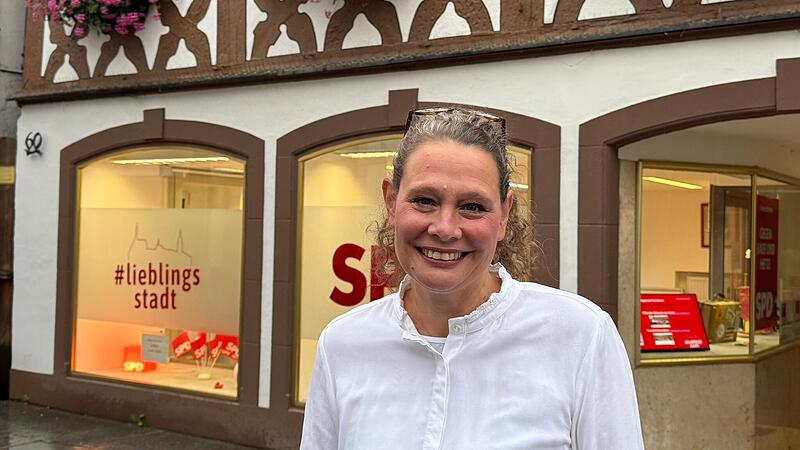 F&uuml;r die SPD will Alexandra Prechtel die erste Landr&auml;tin Forchheims werden.