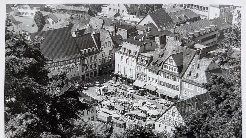 Marktplatz Kulmbach 1979