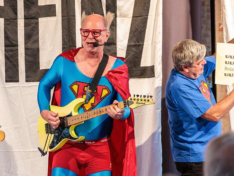 Die Band „Heinz“ präsentierte echt verrückte Songs.