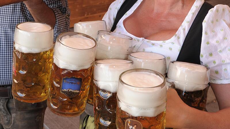 Die Ma&szlig; auf der Kulmbacher Bierwoche wird auch in diesem Jahr teurer.