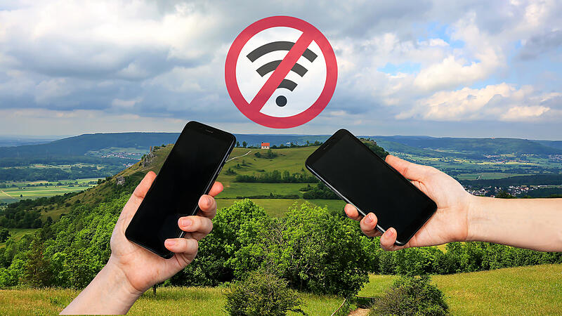 Kein Netz in der Fränkischen Schweiz