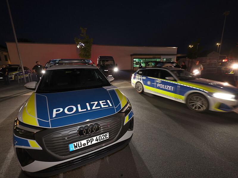 Polizei sucht Täter mit Waffe in Würzburg Polizei sucht Täter mit Waffe in Würzburg