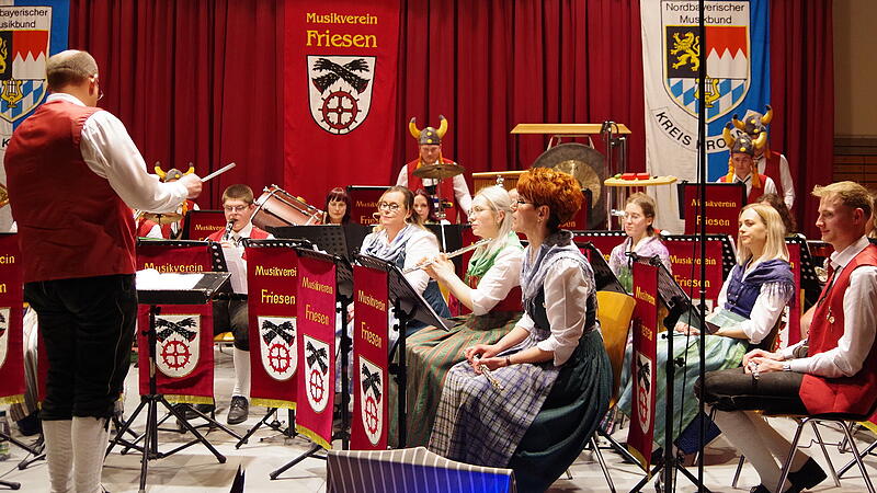 Voller Einsatz beim Wickie-Medley.