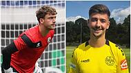 Torhüter Maurice Dehler und Mittelfeldstratege Lukas Quirin tragen ab sofort das Trikot der SpVgg Bayreuth.