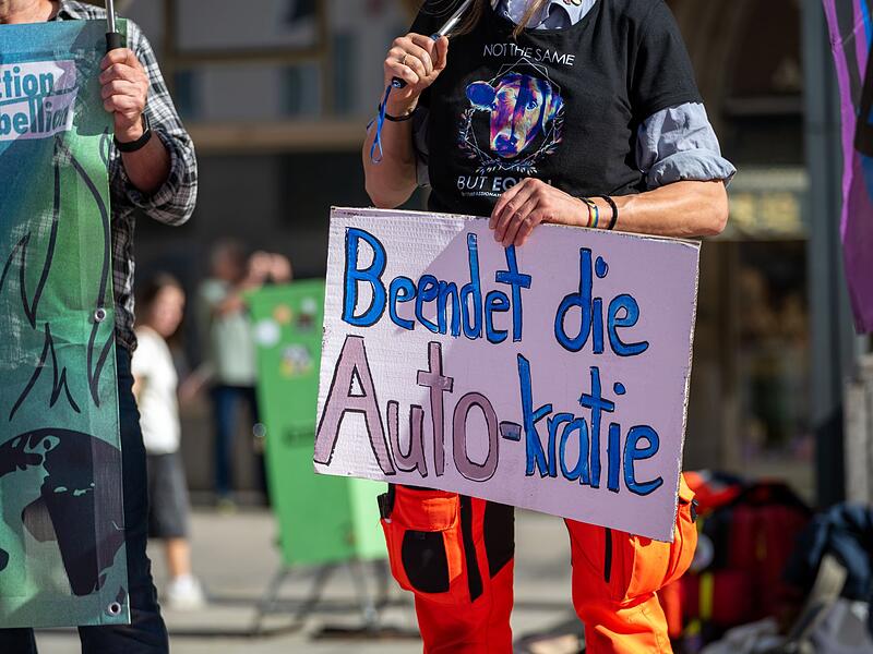 Vor IAA - Protest
