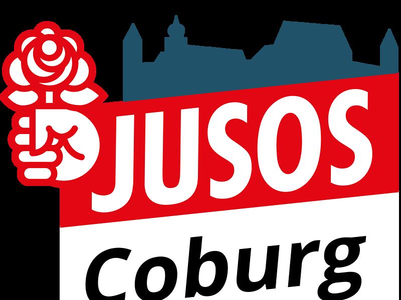 Wie der Vater, so der Sohn &ndash; und wie die Mutter(partei), so auch die Nachwuchsorganisation. Hier ein Logo der Coburger Jusos