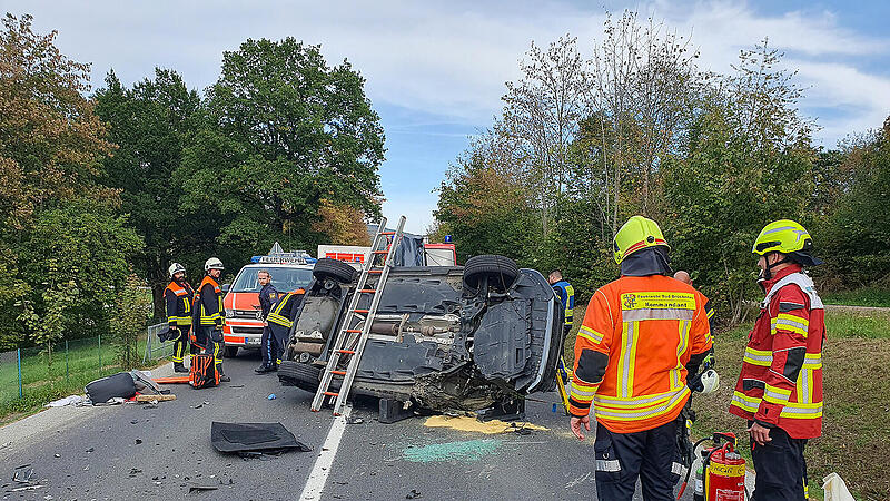 Unfall in Bad Brückenau Unfall in Bad Brückenau