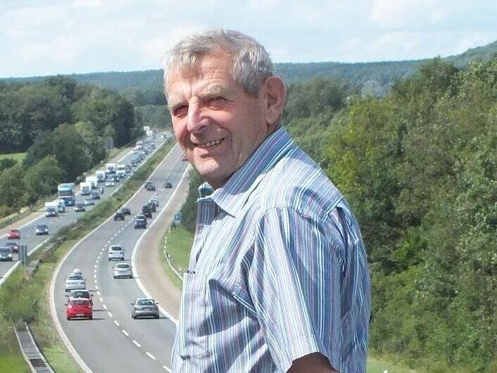 Herbert Warter aus Hesselberg war beim Autobahnbau während der 1960er-Jahre beschäftigt. Herbert Warter aus Hesselberg war beim Autobahnbau während der 1960er-Jahre beschäftigt.
