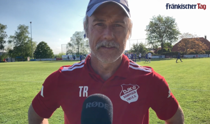 F&uuml;r Oliver Kr&ouml;ner und seine DJK Dampfach geht es in der Relegation um den Klassenerhalt.
