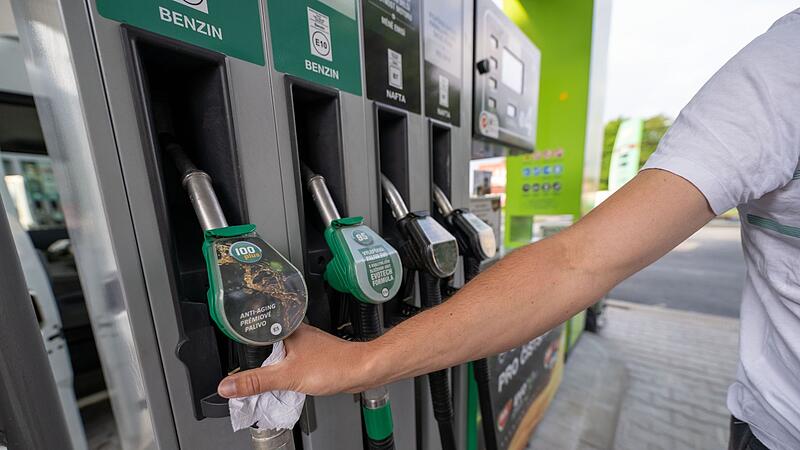 Tankstelle in Tschechien Tankstelle in Tschechien