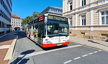 Bus der Stadtwerke Bamberg