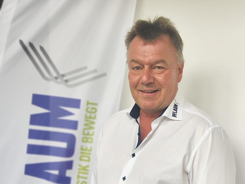 Die E-Pioniere von Strullendorf: Pflaum Logistik testet erste Elektro-Lkws von DAF. Die E-Pioniere von Strullendorf: Pflaum Logistik testet erste Elektro-Lkws von DAF. Im Bild Geschäftsführer Norbert Fehn.