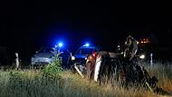 Schwerer Unfall auf Bundesstraße in Mittelfranken Schwerer Unfall auf Bundesstraße in Mittelfranken