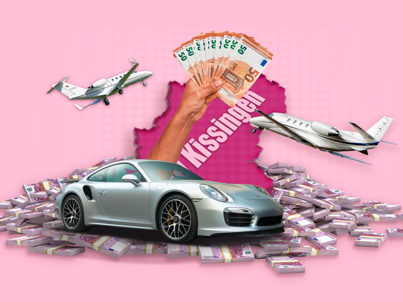 7707 Einkommensmillionäre gibt es in Bayern. Wie viele davon leben im Landkreis Bad Kissingen?