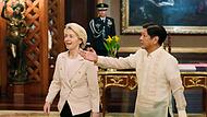 Präsidentin der Europäischen Kommission besucht Philippinen Präsidentin der Europäischen Kommission besucht Philippinen