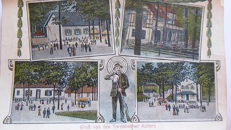 Die Ansichtskarte zeigt Keller in Forchheimer um 1900.Forchheim & Fränkische Schweiz Die Ansichtskarte zeigt Keller in Forchheimer um 1900.