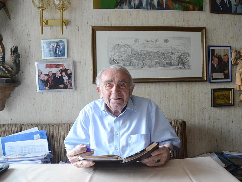 Heinz Hausmann feiert am Donnerstag seinen 85. Geburtstag. Heinz Hausmann feiert am Donnerstag seinen 85. Geburtstag.