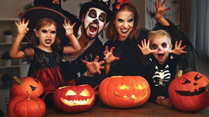 Verr&uuml;ckt geschminkt: Warum nicht einfach Spa&szlig; haben an Halloween?
