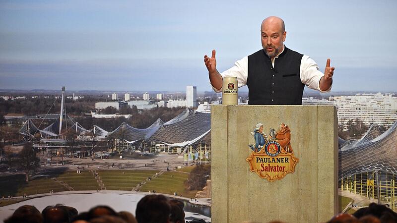 Starkbieranstich auf dem M&uuml;nchner Nockherberg