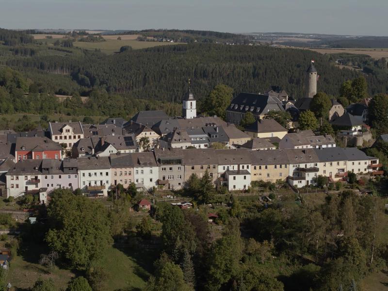 Lichtenberg in Oberfranken in einer Szene der Serie «Höllental».