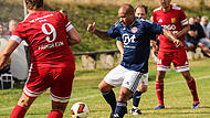 Nordhalbens Spielertrainer Claudio de Jesus Sabino zog die Fäden im Mittelfeld. Nordhalbens Spielertrainer Claudio de Jesus Sabino zog die Fäden im Mittelfeld.