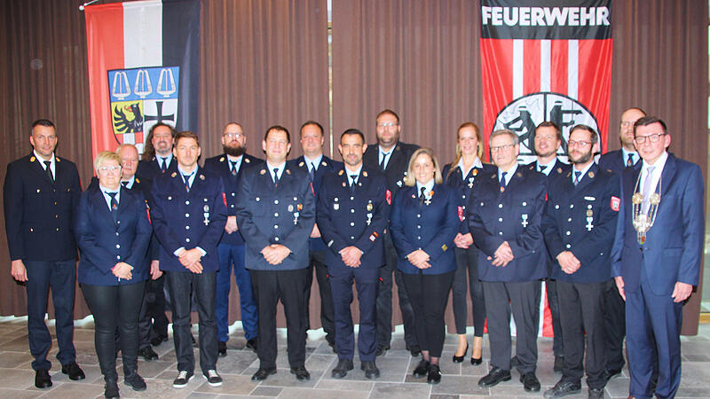 Staatliche Feuerwehrehrungen Hammelburg