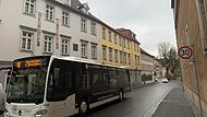 Wenn es nach den Vorstellungen der Gr&uuml;nen geht, sollen durch die R&uuml;ckertstra&szlig;e in Coburg k&uuml;nftig nur noch Busse fahren d&uuml;rfen.