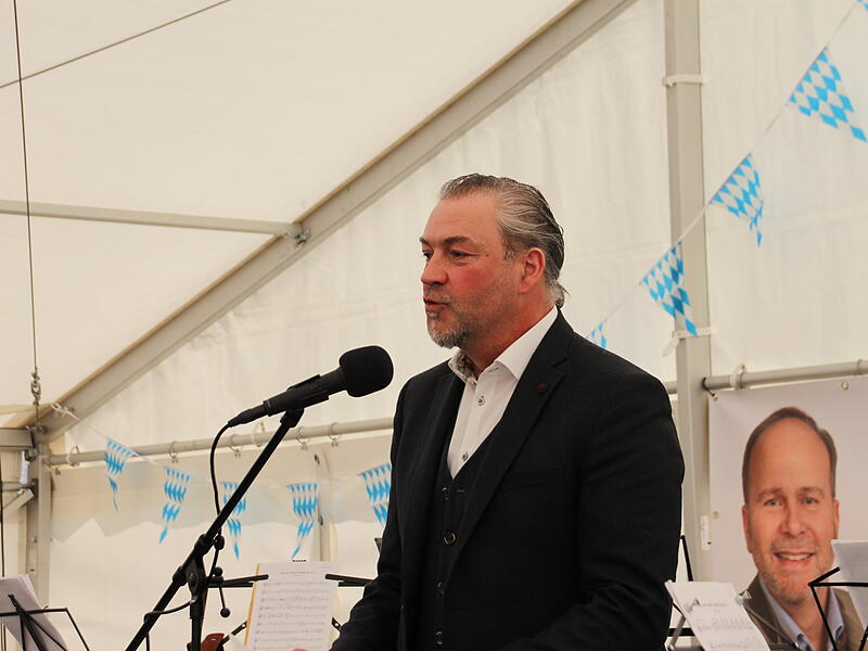 Verabschiedung von B&uuml;rgermeister Bernd Reisenweber in Ebersdorf bei Coburg