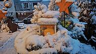 Weniger ist oft mehr. Ein kleines Licht in einer Laterne reicht für eine festliche und weihnachtliche Stimmung Weniger ist oft mehr. Ein kleines Licht in einer Laterne reicht für eine festliche und weihnachtliche Stimmung