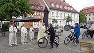 „Bicycle first“ hieß die Devise bei der diesjährigen Fahrzeugsegnung. „Bicycle first“ hieß die Devise bei der diesjährigen Fahrzeugsegnung.